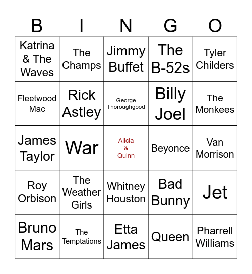 Vino before Vows Bingo Card
