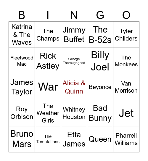 Vino before Vows Bingo Card