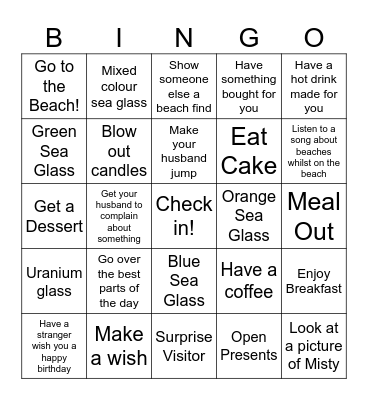 Birthday Booster Bingo Card