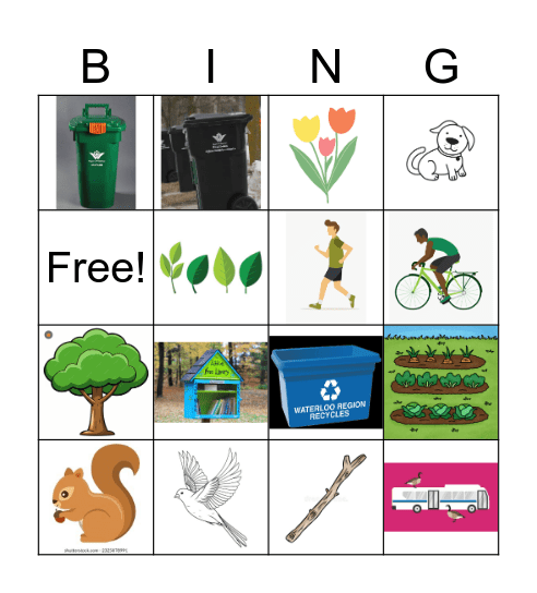 Earth Day 🌎 Bingo Card