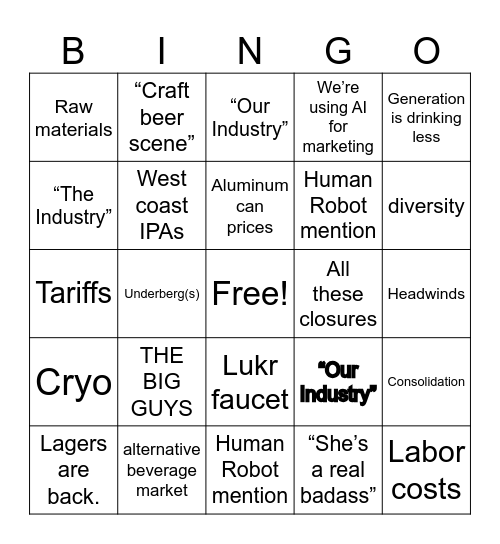 CBC 2026 BINGO Card