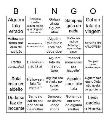 BINGO MET GALA 2 Bingo Card