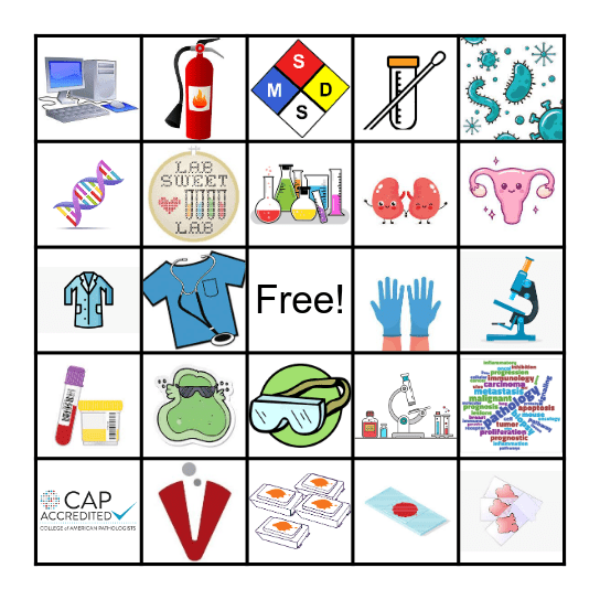 2026 Lab Week! Bingo Card