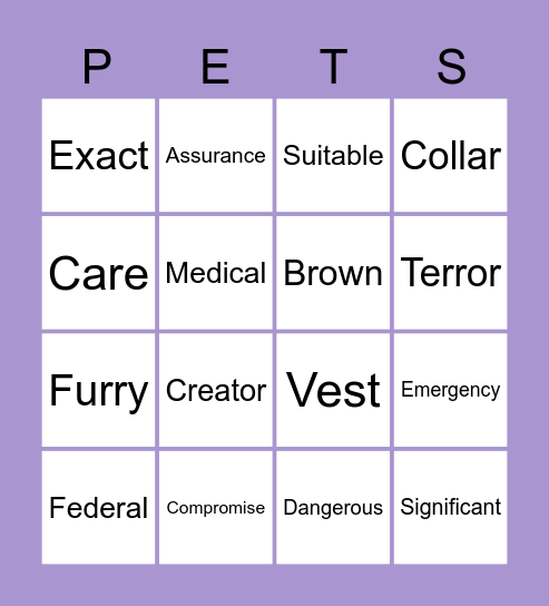 Relationship Bingo! Bingo Card