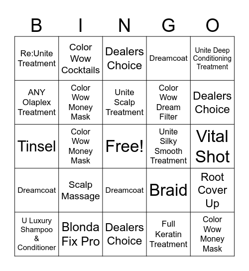 Blo Bingo Card