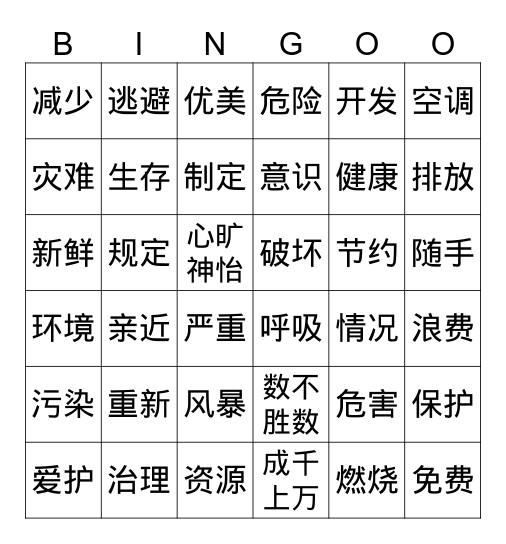 Jovana Bingo Card