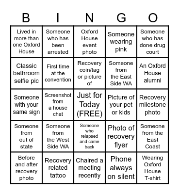 She Shines 2026 Bingo Card