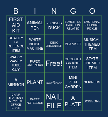 UMR CARD 2 Bingo Card