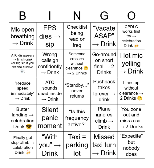 CTP 2026 Bingo Card