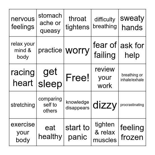 Mathsketball Bingo Card