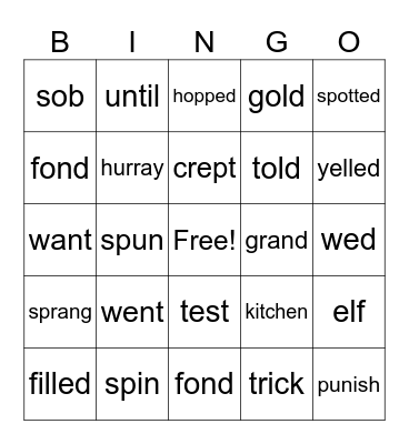 Hay Into Gold Bingo Card
