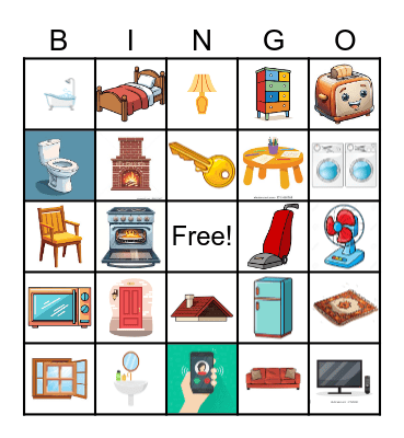 Housing Bingo Card