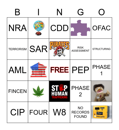 BSA Bingo Card