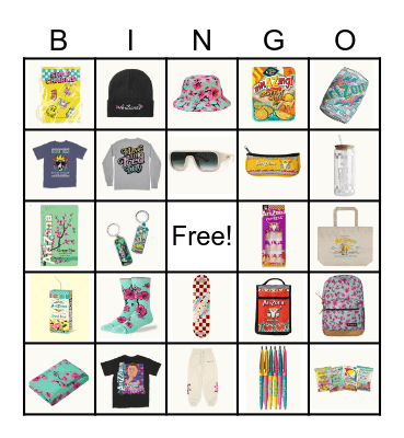 AriZona Bingo! Bingo Card