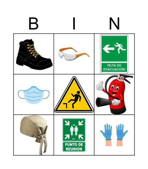 SG - SST Bingo Card