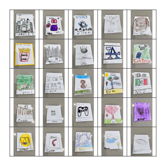 Hiller Loteria Bingo Card