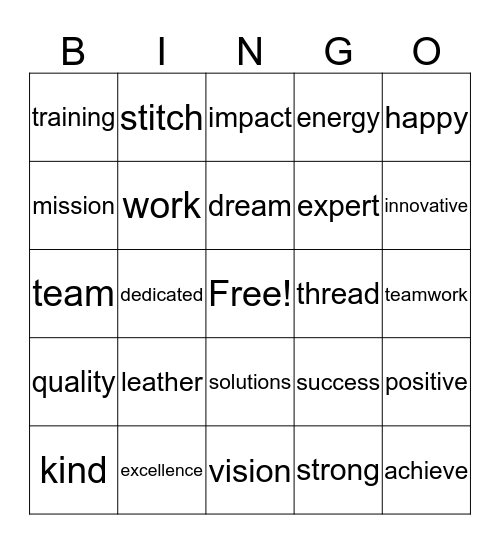 Eric Scott Bingo Card
