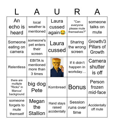 People Ops BINGO (LAURA) Bingo Card