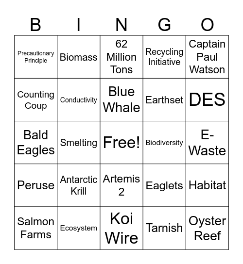 CNN 10 4/22/26 Bingo Card