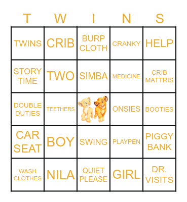 DOUBLE BINGO Card