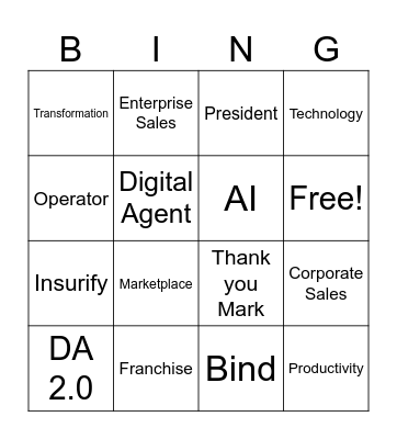 GSHD Q1'26 Bingo Card