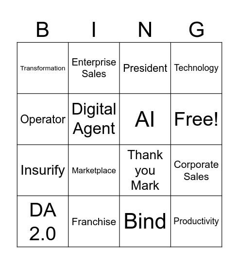 GSHD Q1'26 Bingo Card
