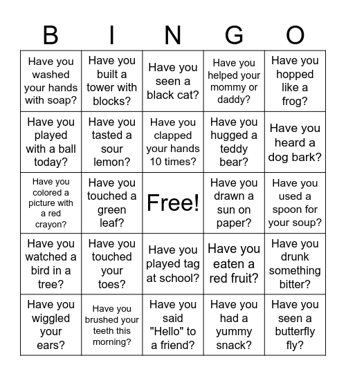 Have you... Bingo Card