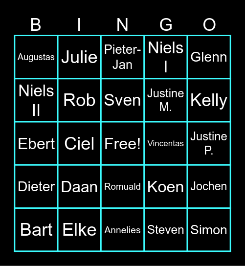 The Big Black Beautiful Booku Bingo Bongo Balooza Bingo Card