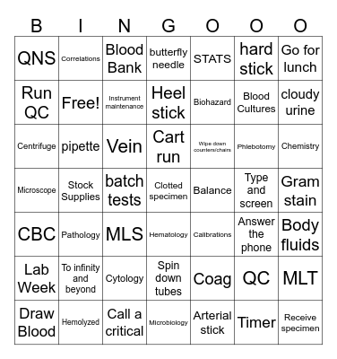 Lab Week 2026- Buzz lightyear Bingo Card