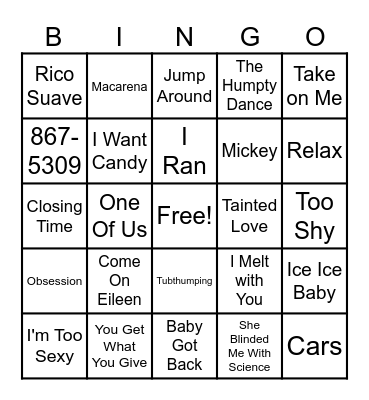 2026 WPSCC Music Bingo - AM Bingo Card