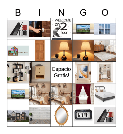 Cosas en la Casa Bingo Card