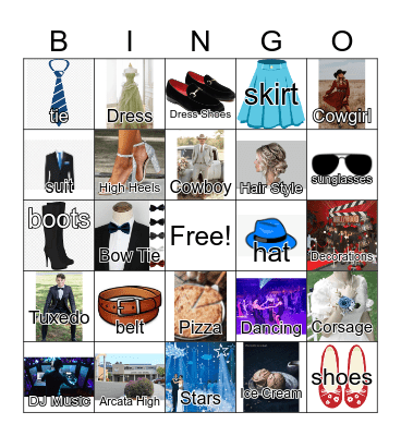 F9 Prom Bingo 2026 Bingo Card