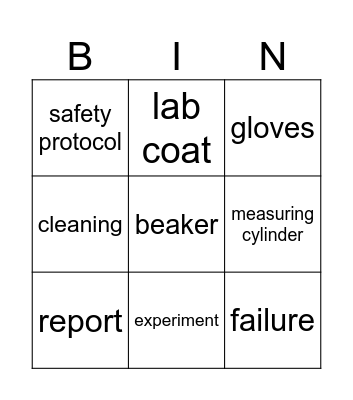 BINGO 5 Bingo Card