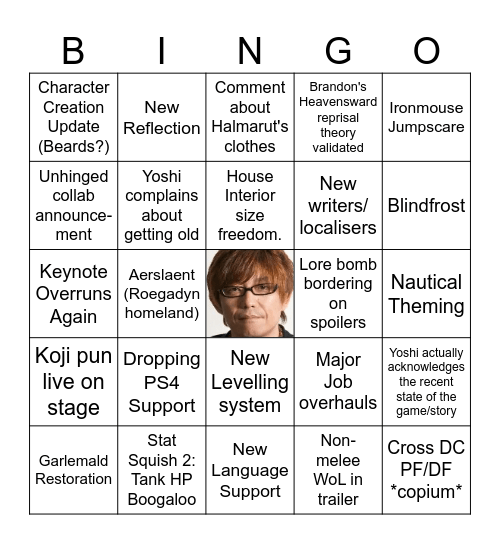 8.0 Reveal Bingo: Now made with 15% less copium! Bingo Card
