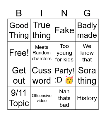 Aumsum Sora 2 Bingo Card