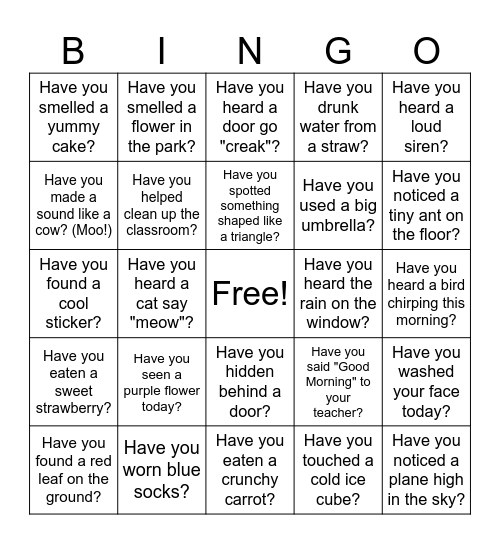 Have you... Bingo Card