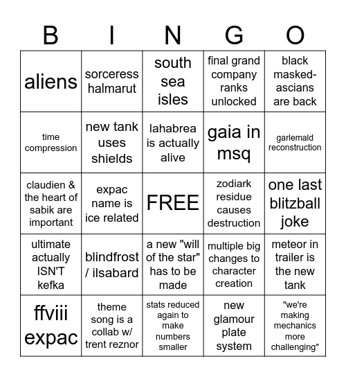 FANFEST 2026 BINGO Card