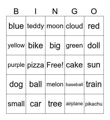 awesome bingo Card