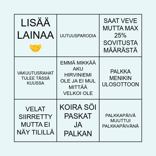 VELKABINGO Card