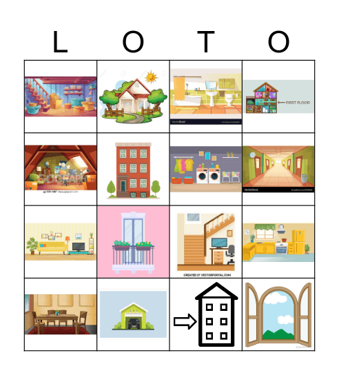 La Maison Bingo Card