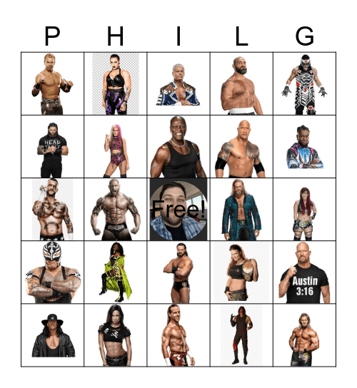 Phil's Phinal Bingo!!! Bingo Card