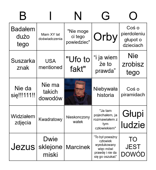 Bernatowicz Bingo Card