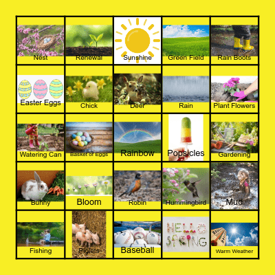 CMO SPRING BINGO Card