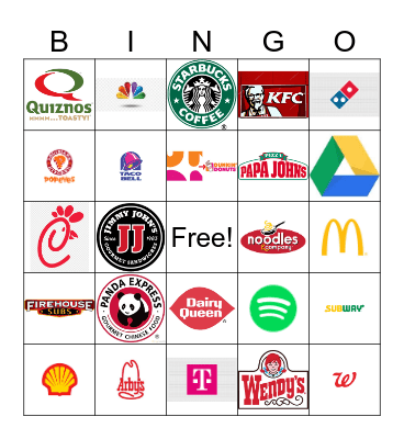 LOGO BINGO Card