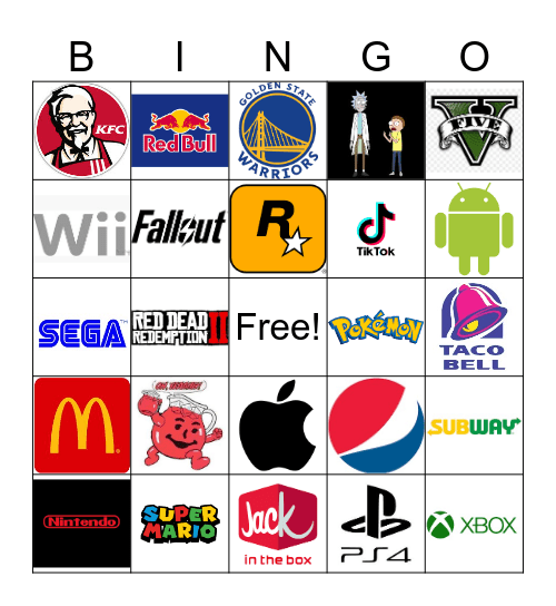 Logo Bingo Card