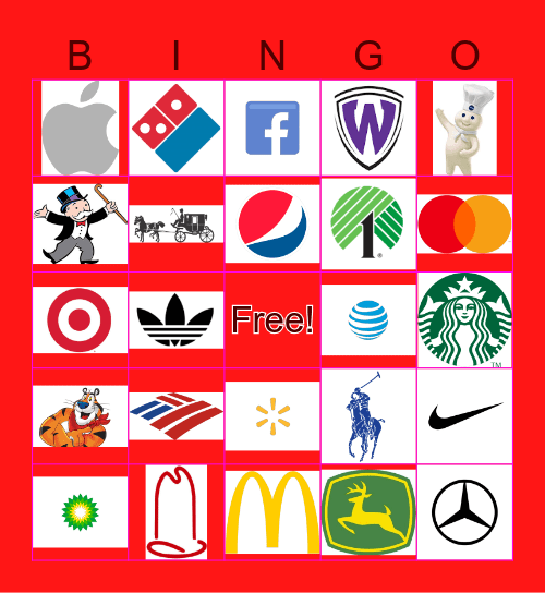 Logo Bingo Card
