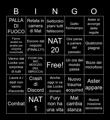 SHELLINGO Bingo Card