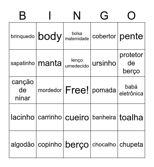 Chá da Alice Bingo Card