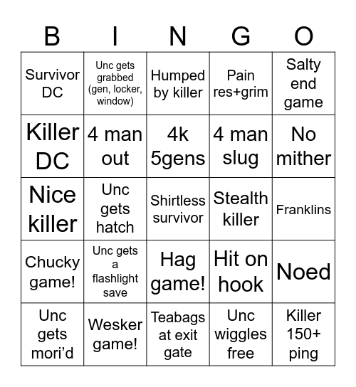BajaBingo Card