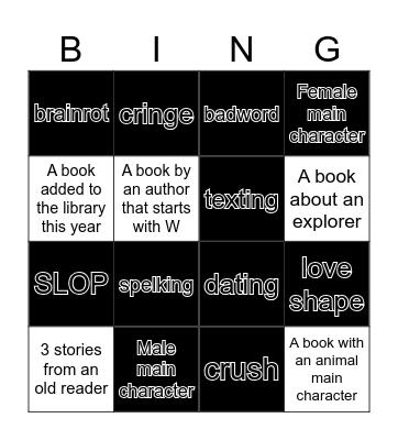 Google Docs Bingo Card